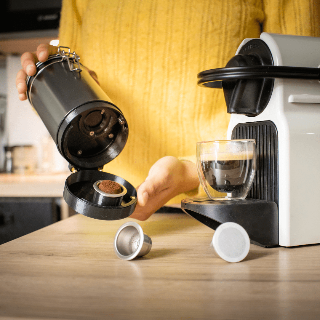 Comment faire un café avec une capsule Tassimo rechargeable - Tutoriel  d'utilisation 