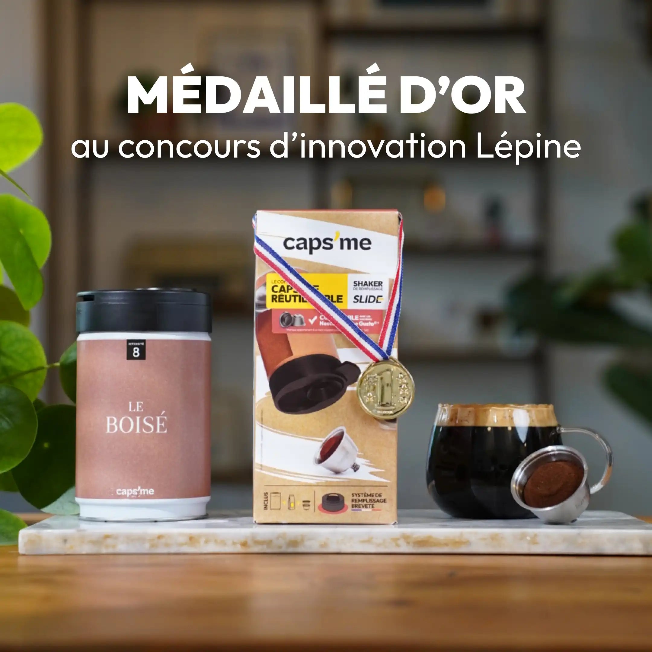Nescafé® Dolce Gusto® compatible Caps'me Slide set