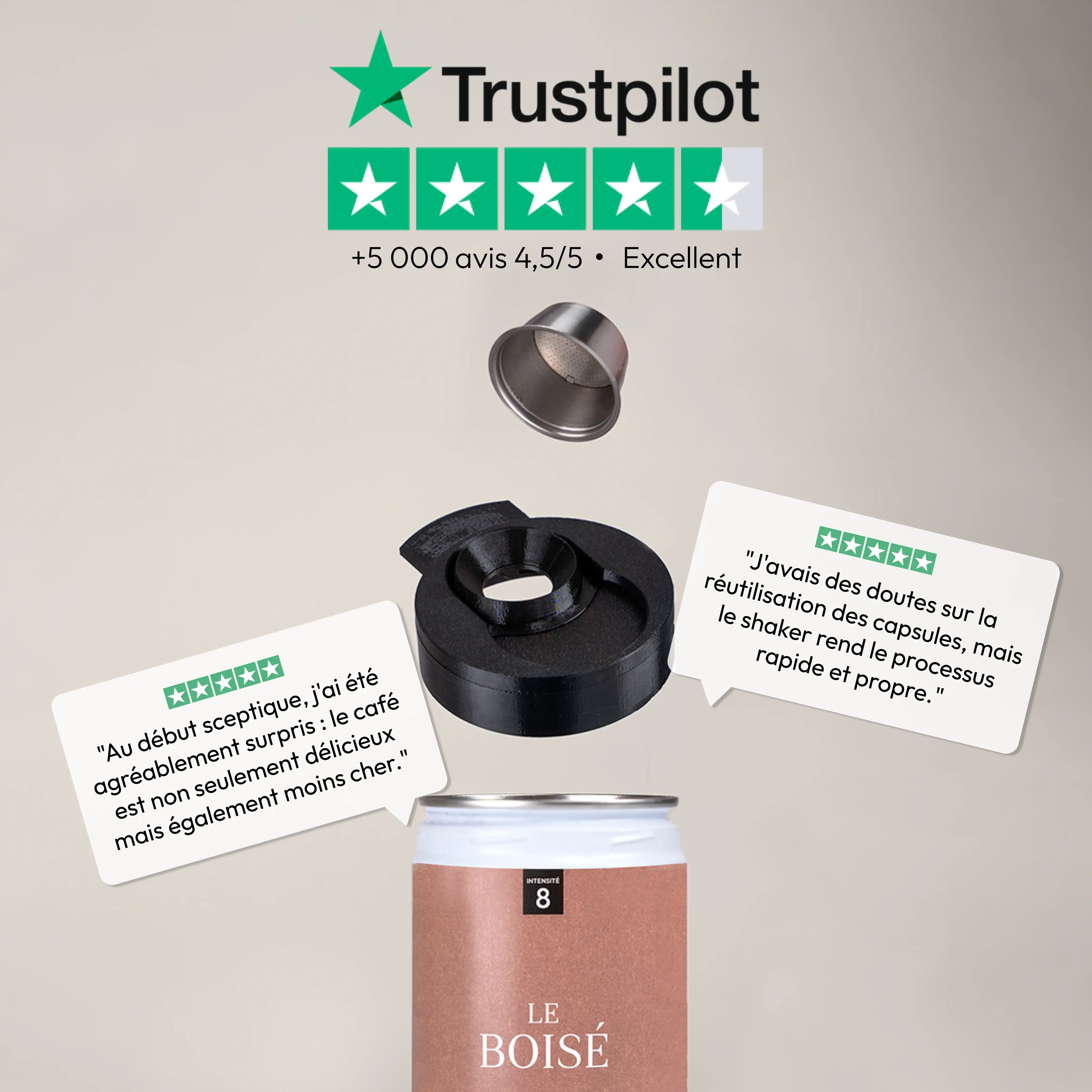 Nescafé® Dolce Gusto® compatible Caps'me premium gift set
