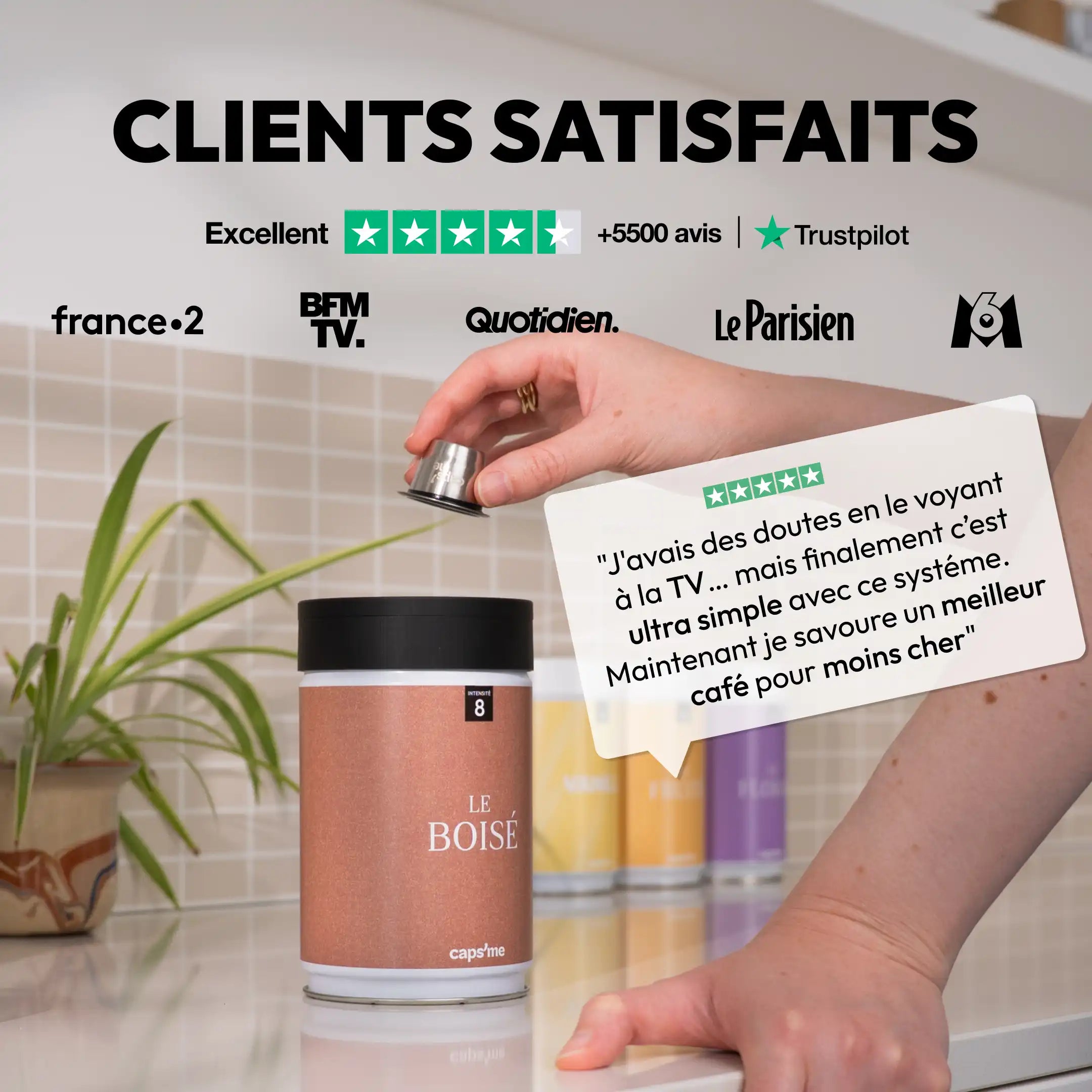 Le coffret Slide compatible Nespresso®