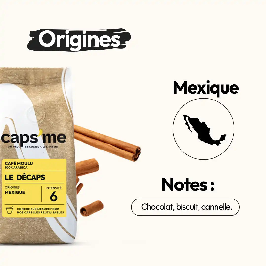Recharges Caps'me compatibles Nespresso®