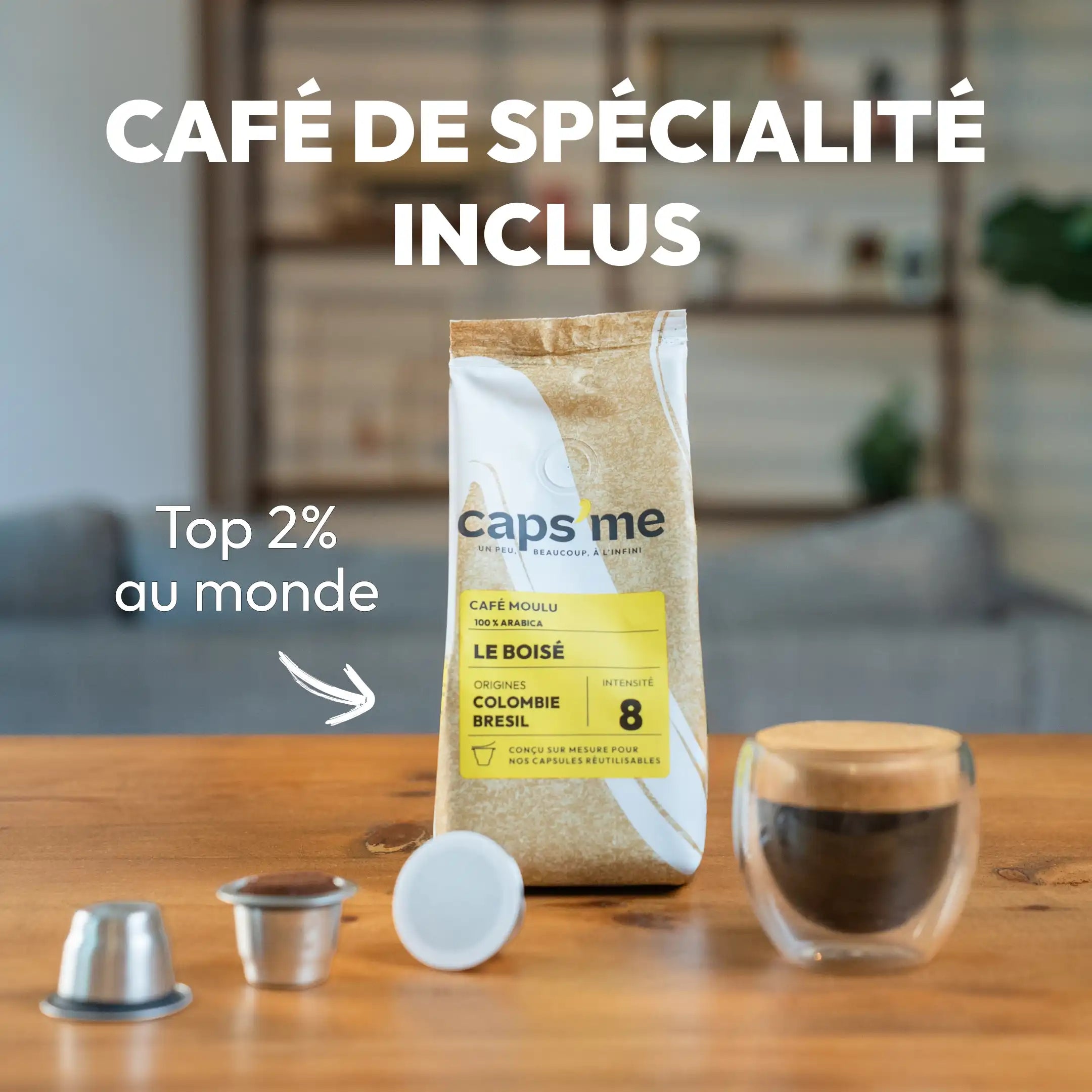 Coffret Caps'me Slide compatible Nespresso®