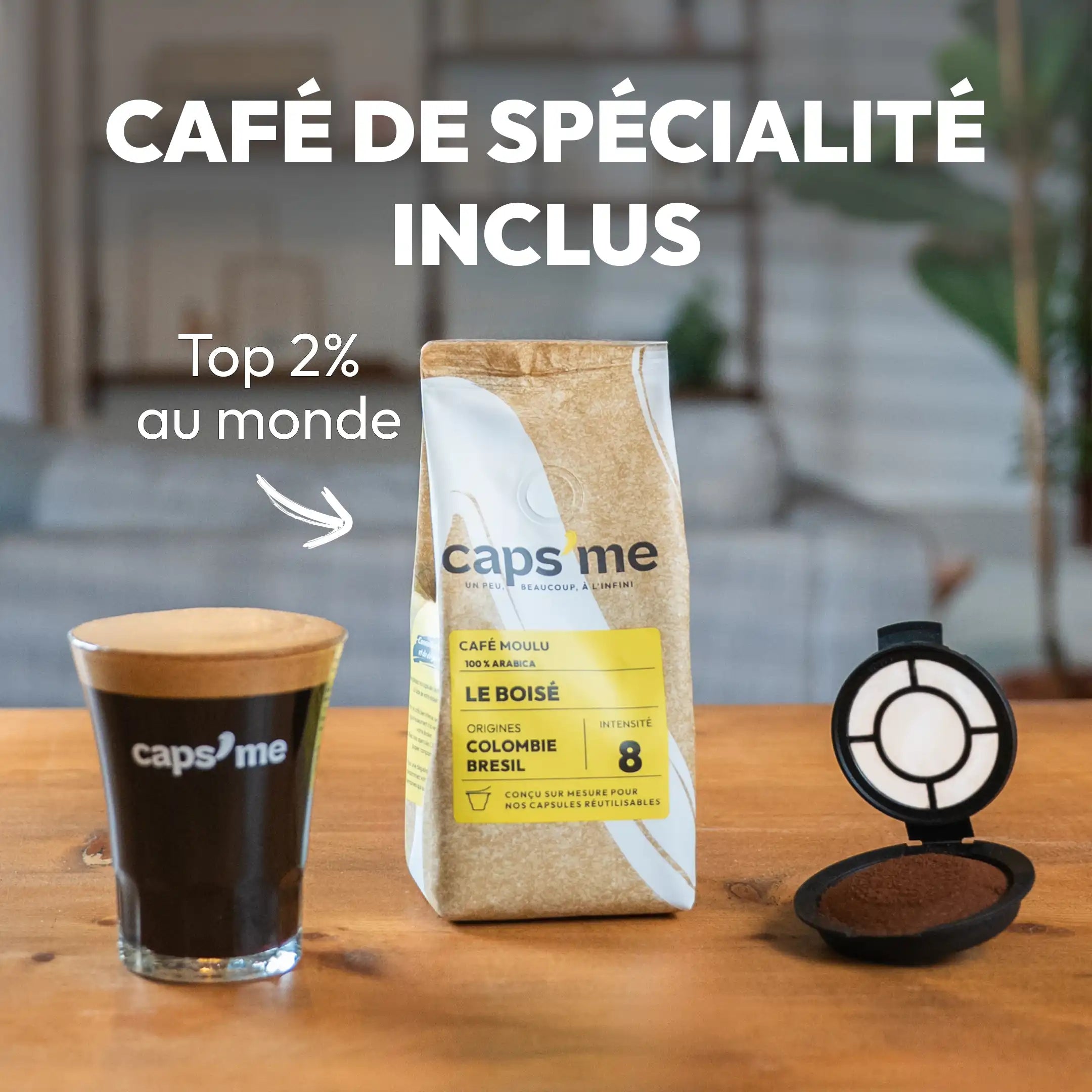 Coffret Caps'me Slide compatible Senseo®