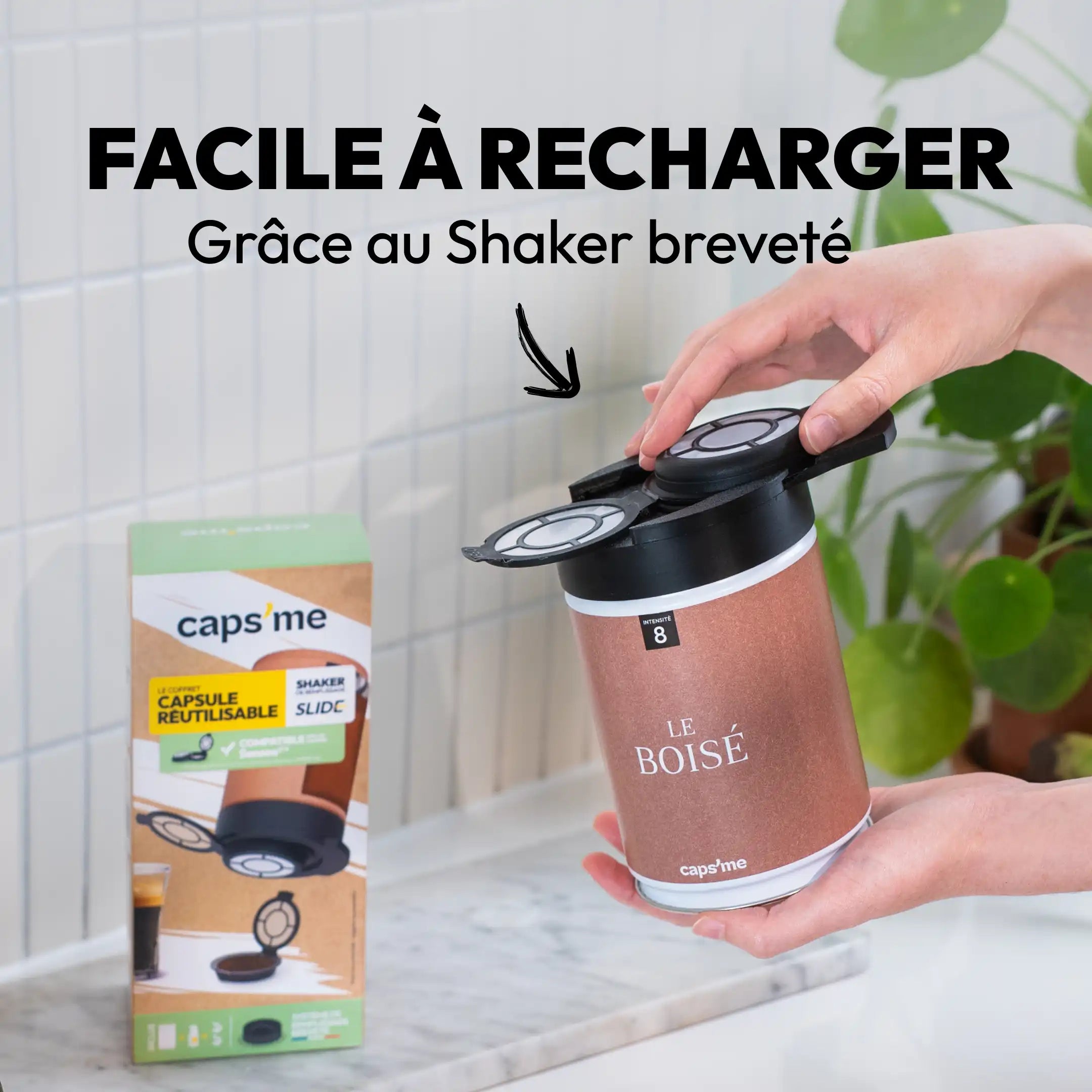 Coffret Caps'me Slide compatible Senseo®