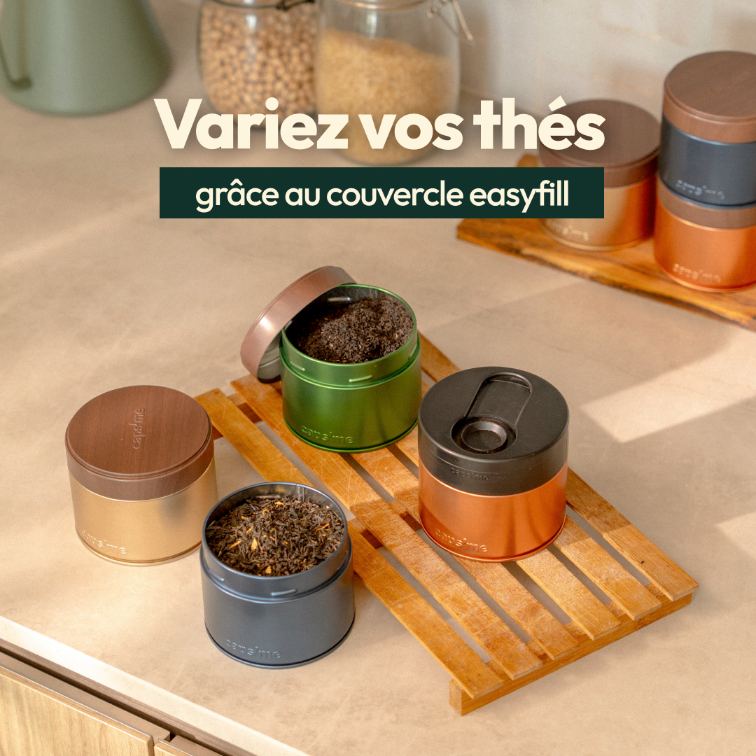 Herbruikbare theezeef cadeauset