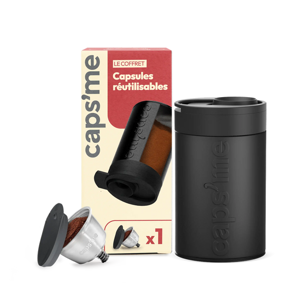 Nuevo pack de cápsulas reutilizables compatibles Nescafé® Dolce Gusto®*