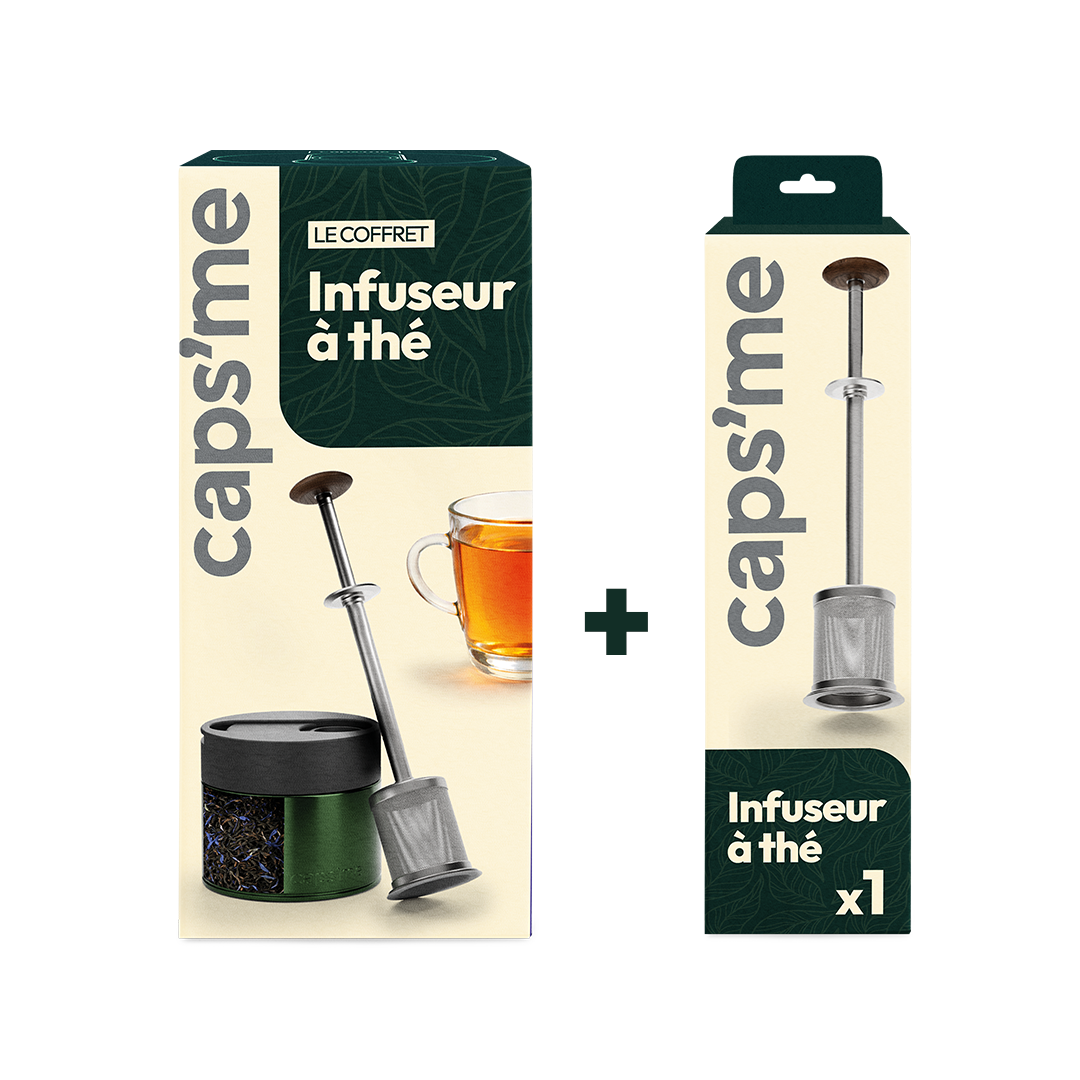 Herbruikbare theezeef cadeauset