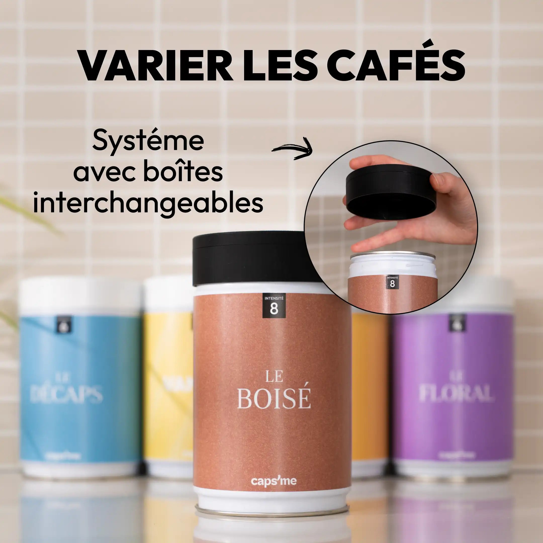 Le coffret Slide compatible Nespresso®