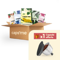 Coffee offer with free gift compatible with Nescafé® Dolce Gusto®*