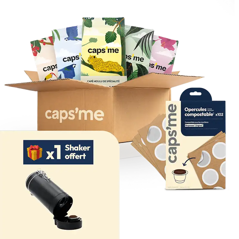 Recharges Caps'me compatibles Nespresso® Original*