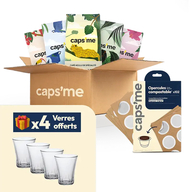 Recharges Caps'me compatibles Nespresso® Original*