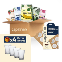 Recharges Caps'me compatibles Nespresso® Original*