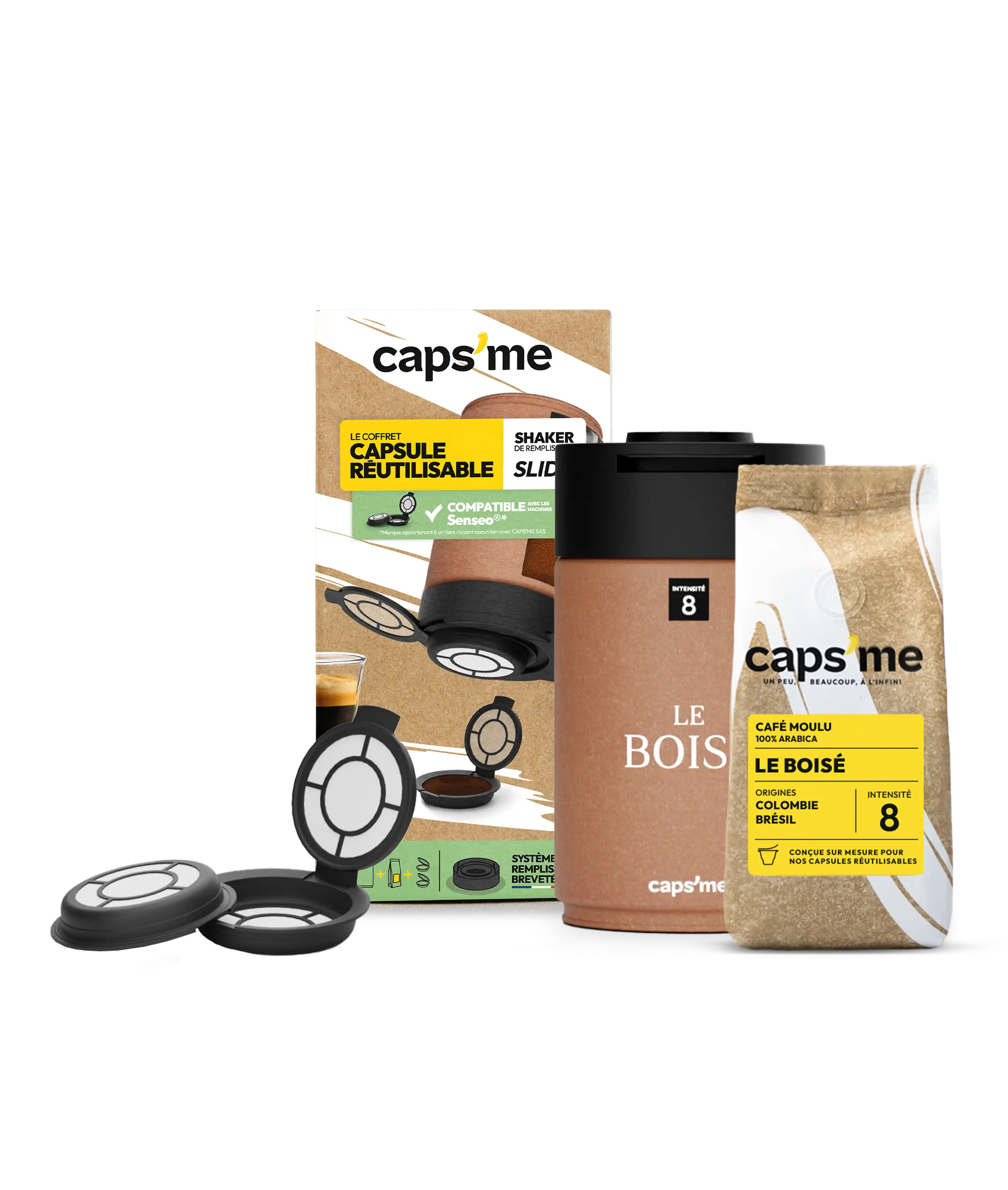 Le coffret Slide compatible Senseo®