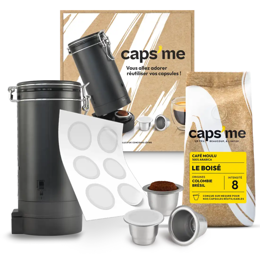 Le coffret Caps'me Twist compatible Nespresso®
