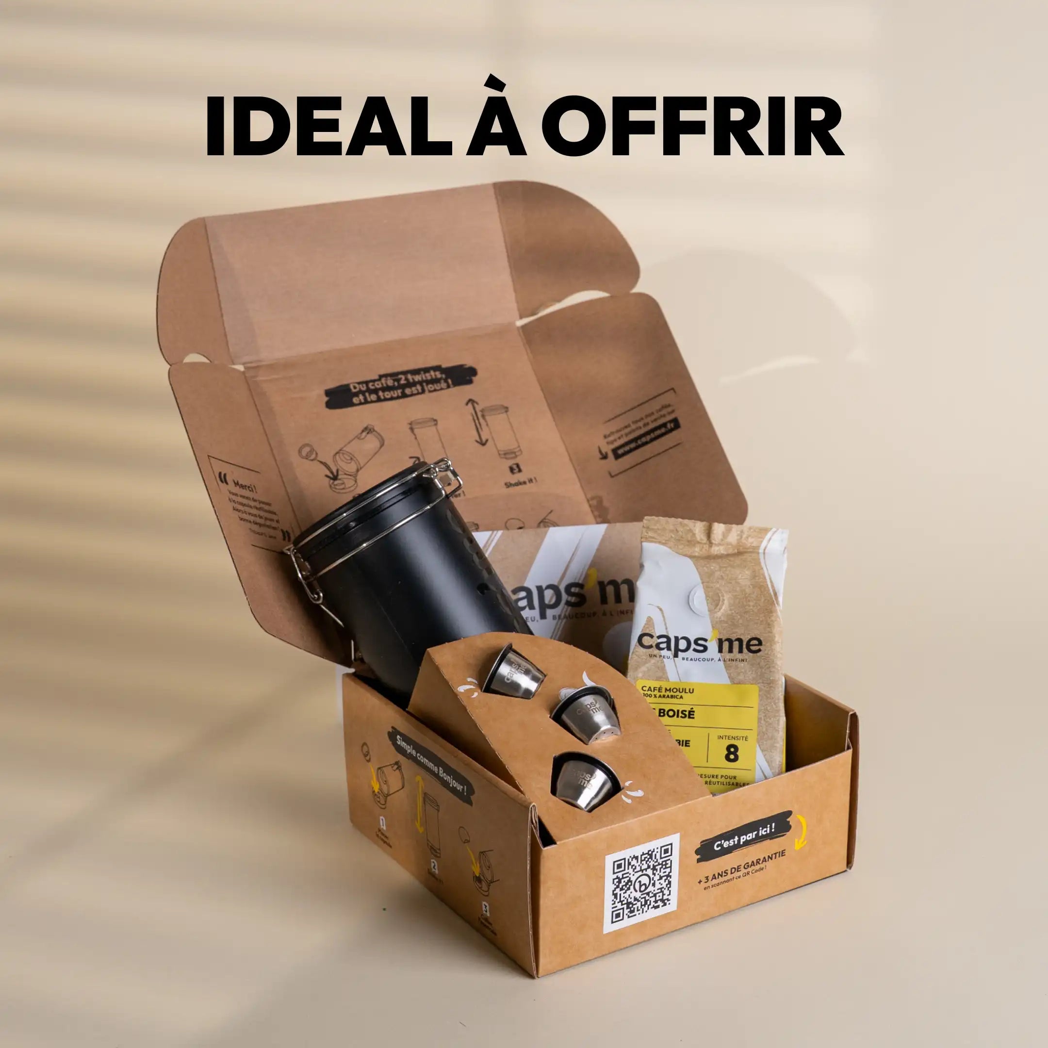 The Nespresso®-compatible Twist set