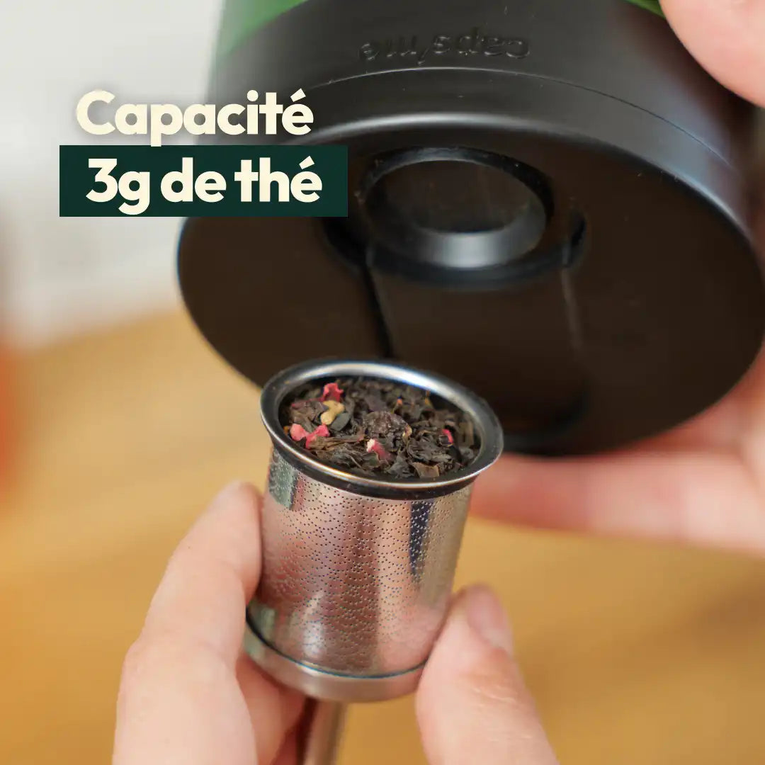 Coffret infuseur à thé réutilisable