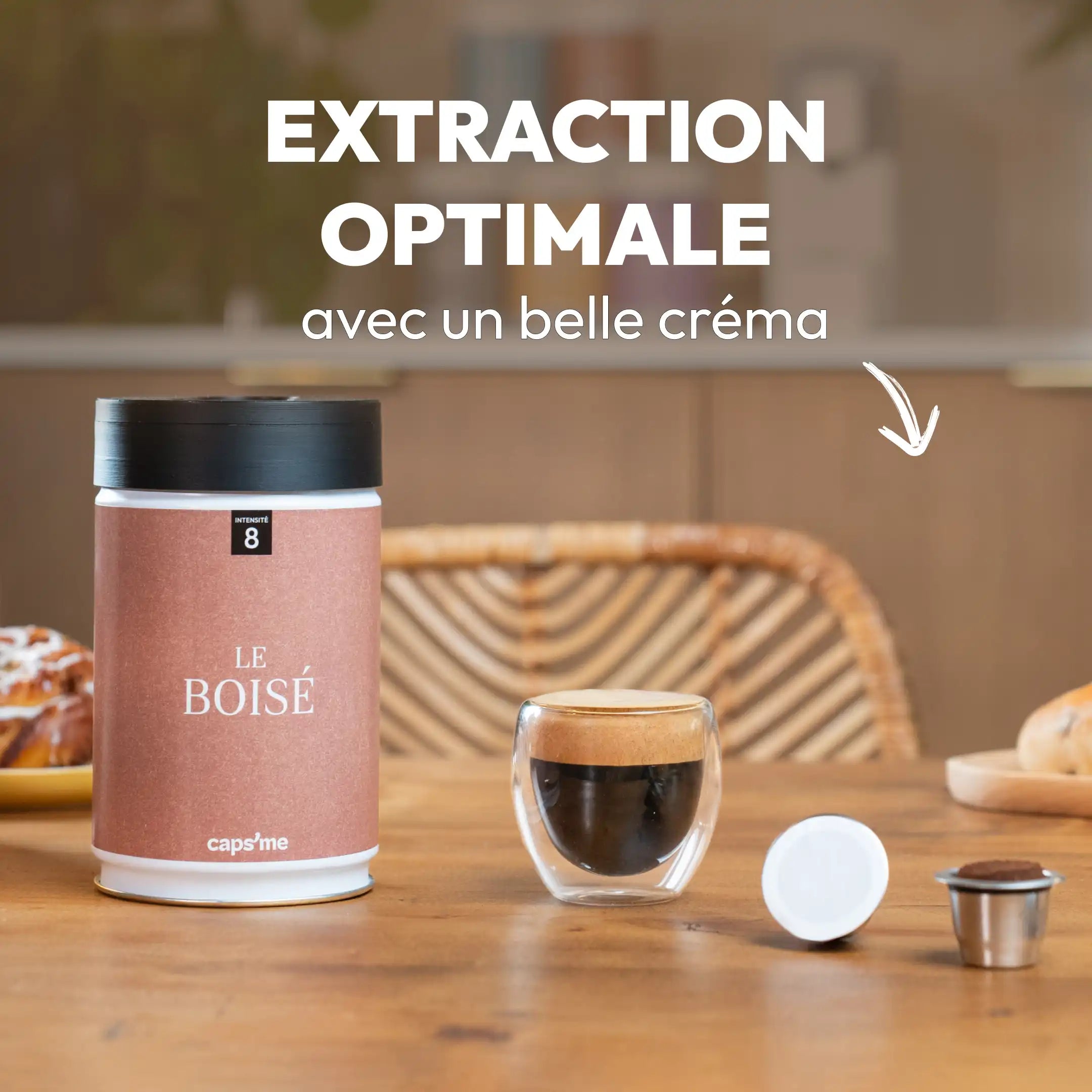 The Nespresso®-compatible Slide set