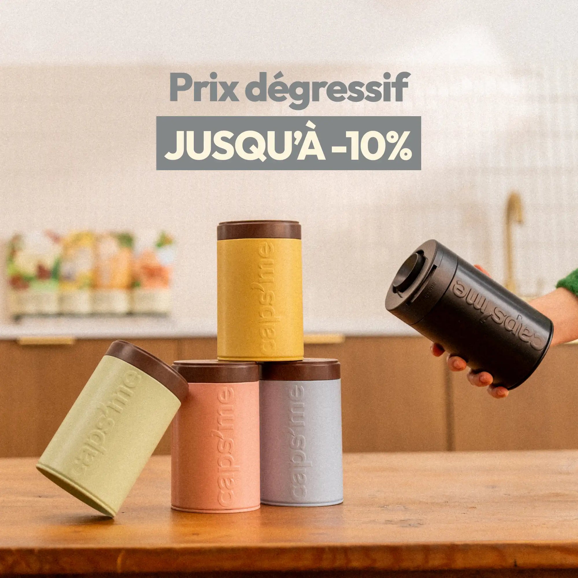 Pack boîtes à café SLIDE