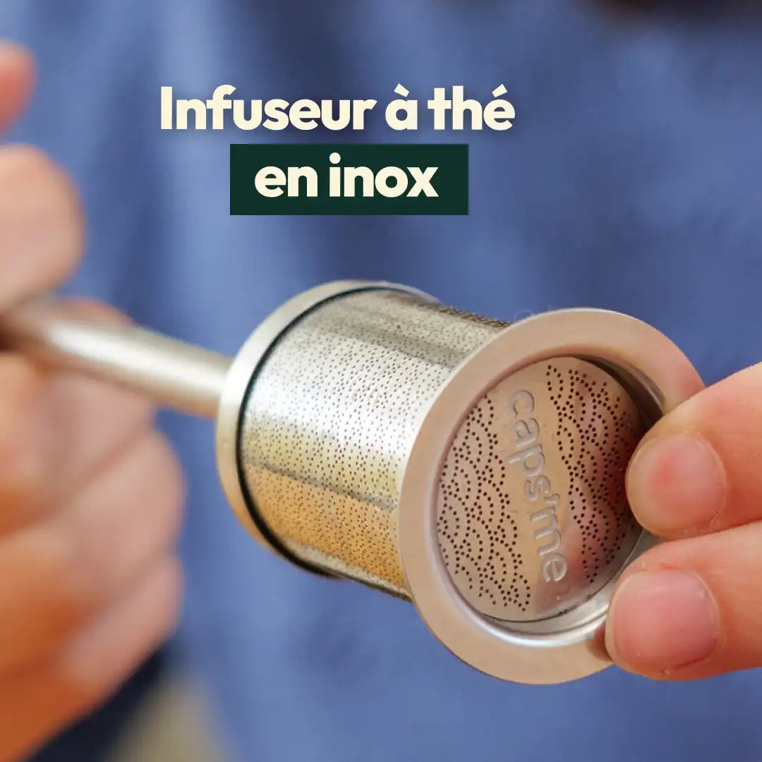 Coffret infuseur à thé réutilisable