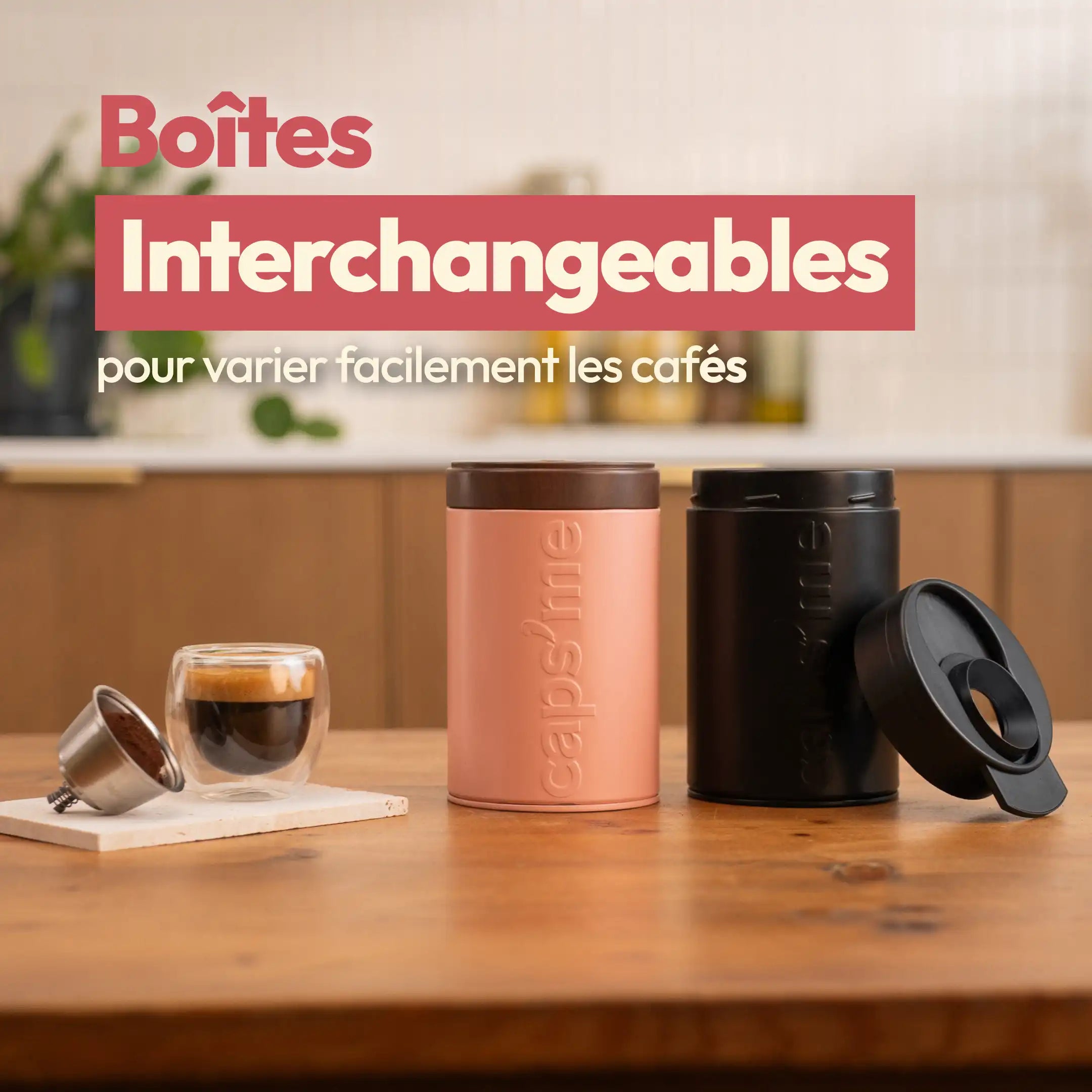 Coffret Caps'me compatible Nescafé® Dolce Gusto®