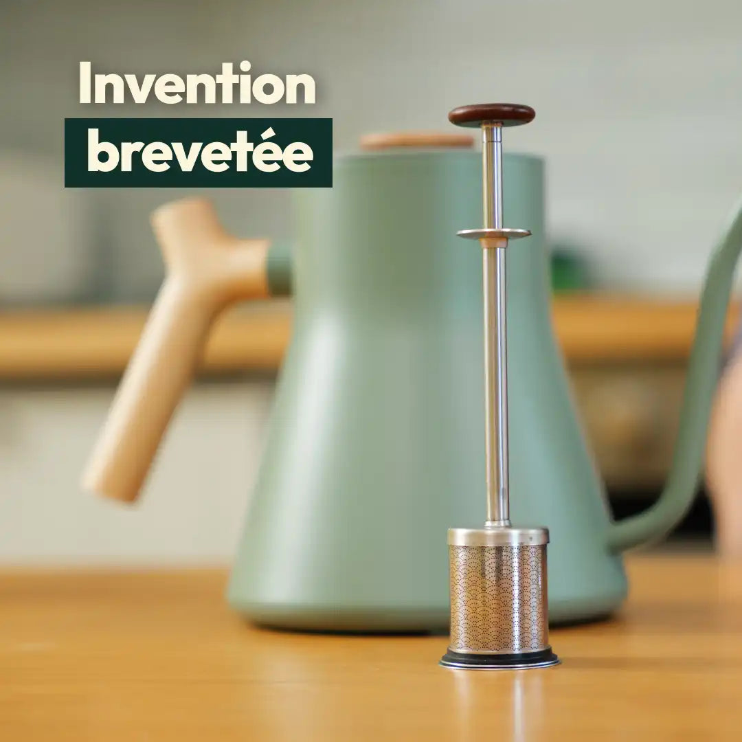 Coffret infuseur à thé réutilisable