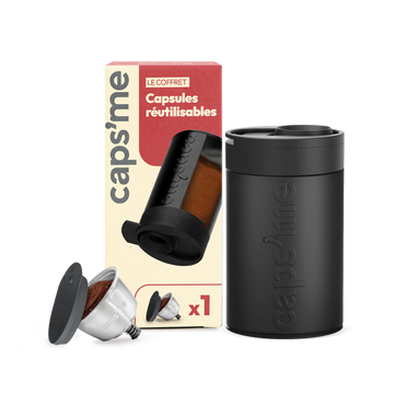 Nuevo pack de cápsulas reutilizables compatibles Nescafé® Dolce Gusto®*