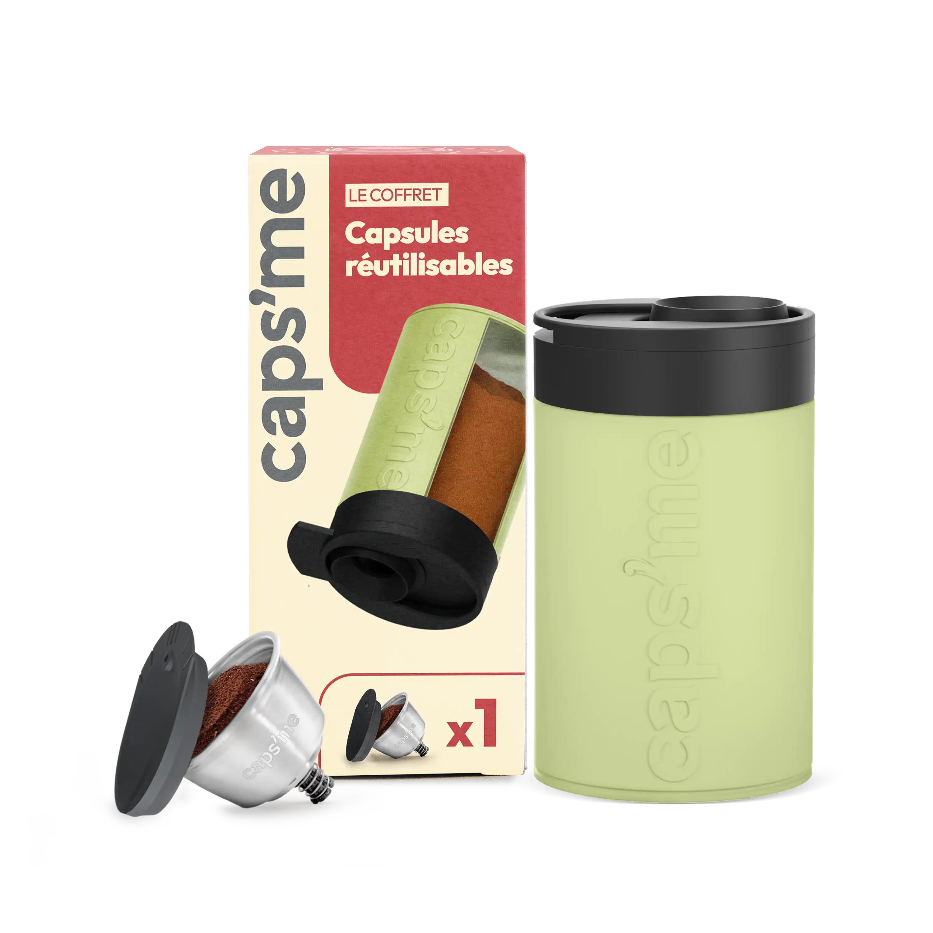 Coffret Caps'me compatible Nescafé® Dolce Gusto®