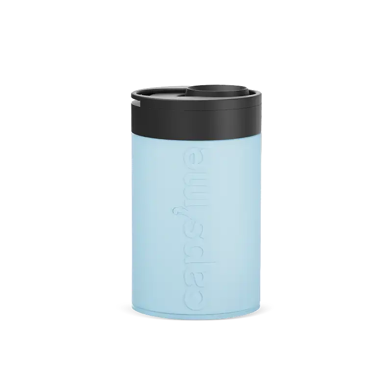 Boîte à café vide - Bleue