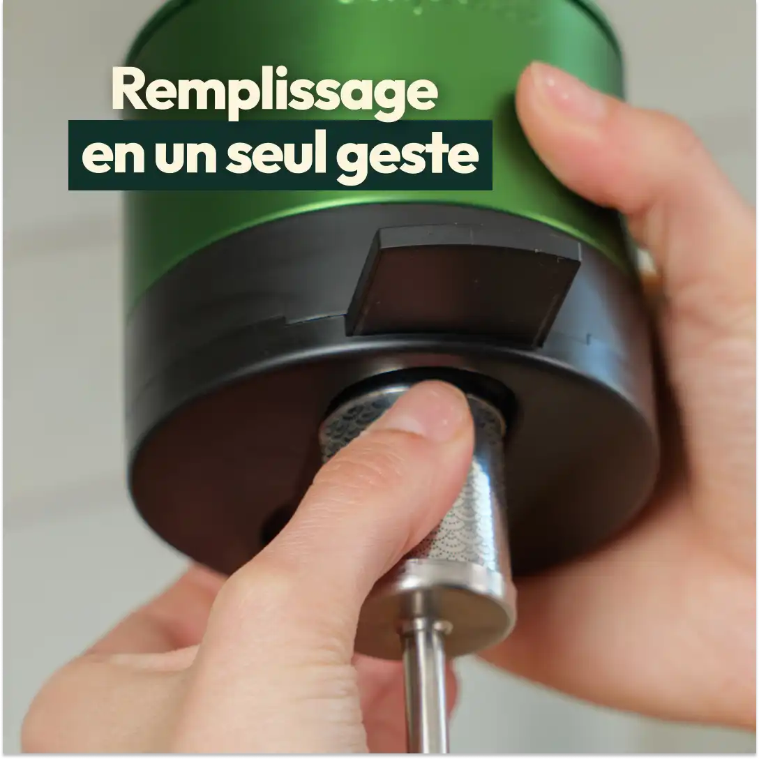 Coffret infuseur à thé réutilisable