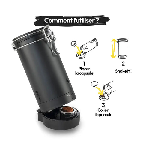 Capsules compatibles Nespresso réutilisables & rechargeables