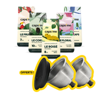 OFFRE CAFÉ AVEC CAPSULES OFFERTES