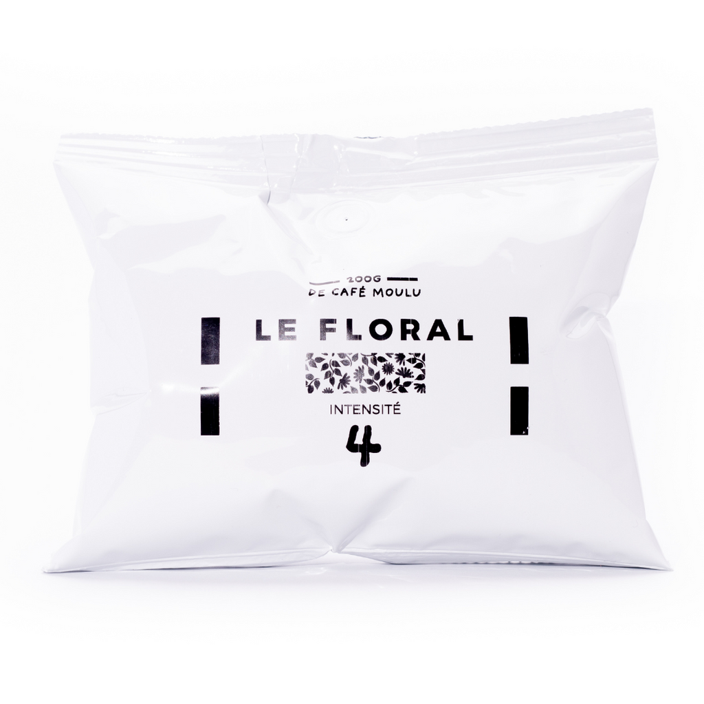 Café, café floral, café bio, café vert, café pour capsule réutilisable, café capsule rechargeable, café de spécialité